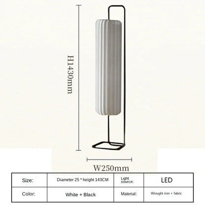 DecorBites™ Japanese Style LED Floor Lamp for Living Room Bedroom Tea House