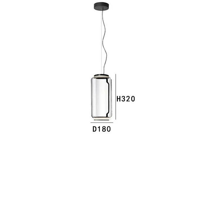 Lámparas de Colgante de Candelabro Moderno de Vidrio Pesado Decorbites™ para Sala de Estar, Comedor y Tienda