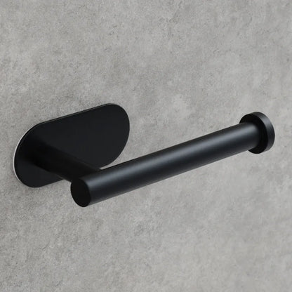 DecorBites™ Brushed Gold Stainless Steel Tissue Holder - Wall Mounted Toilet Paper Roll Stand