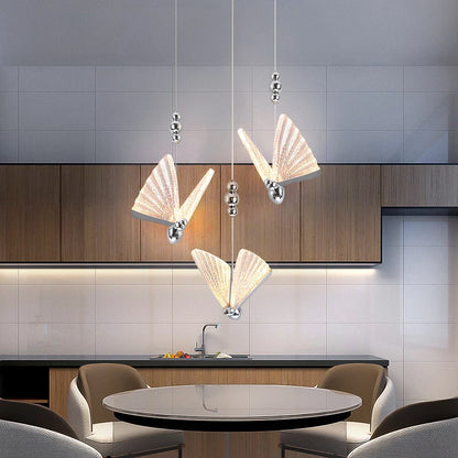 DecorBites™ Butterfly LED Pendant Chandelier for Living Room Kitchen Island Decor