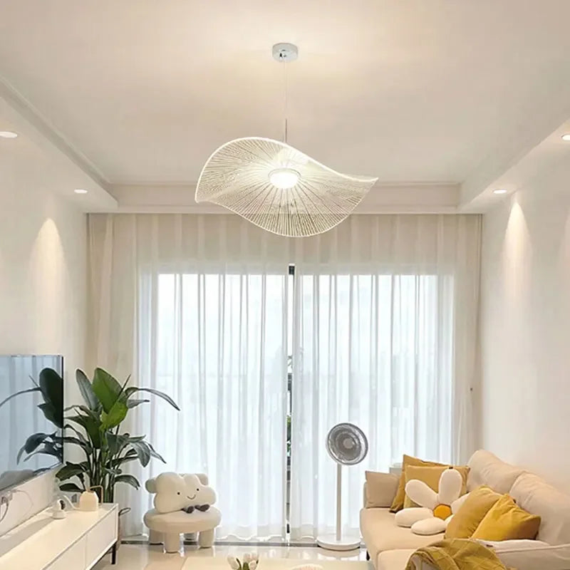 DecorBites™ Lotus Leaf Pendant Lights: Modern Acrylic Charm for Home Decor