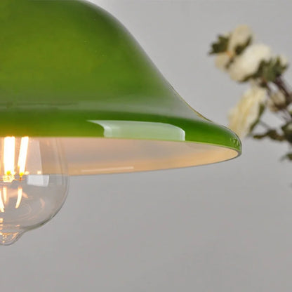 DecorBites™ Green Glass Adjustable LED Pendant Lights for Modern Nordic Home Decor