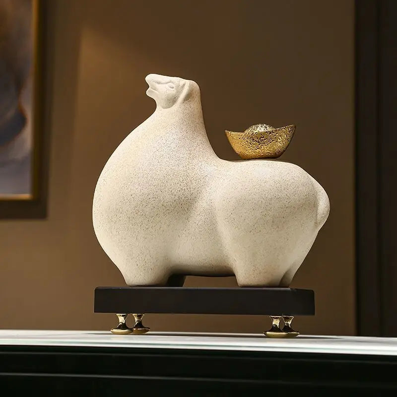 DecorBites™ Horse Sculpture Figurine for Home Decor & Tabletop Ornament