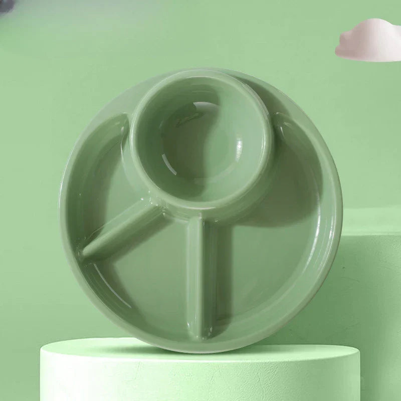 DecorBites™ Bariatric Portion Control Plate for Weight Loss and Meal Planning