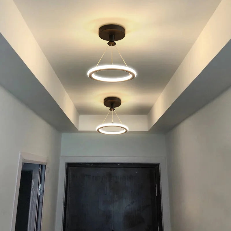 LED Modern Chandelier A Style Gold Tricolor