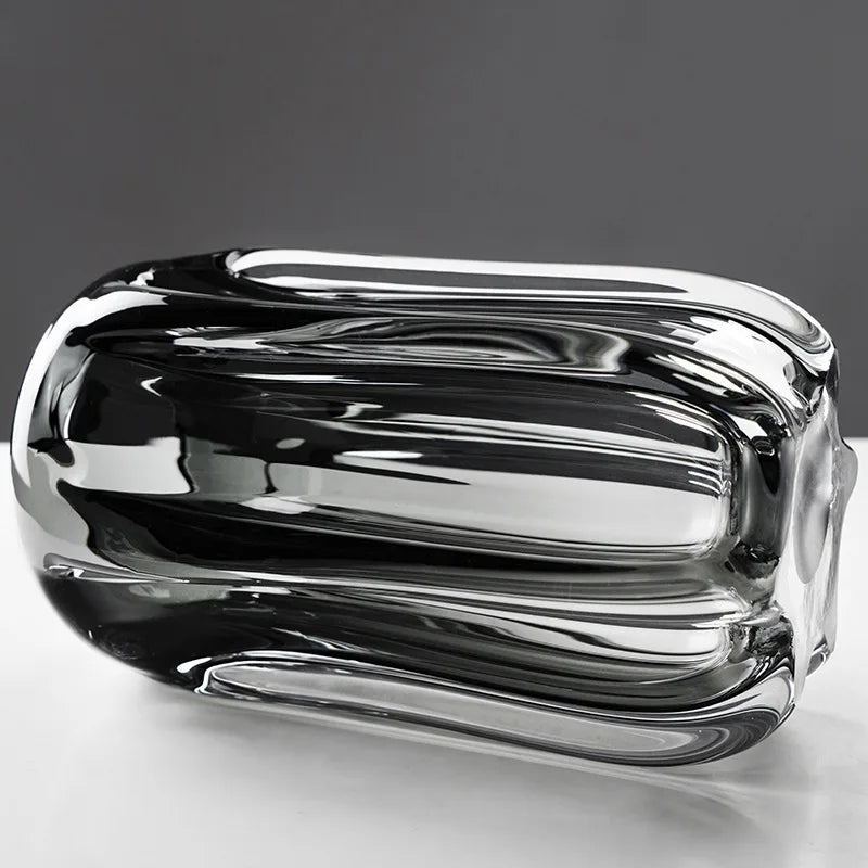 DecorBites™ Glass Vase for Hydroponics & Flower Arrangement - Home Decor Accent