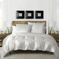 Satin King Size Duvet Cover Set by Decobites - Soft, Cozy, Skin-friendly Bedding for Queen Bed