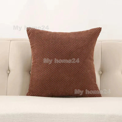 Decorbites™ Kordflanell Maiskernen Kissenbezug in Einheitsfarbe für die Dekoration des Wohnzimmer-Sofas zu Hause