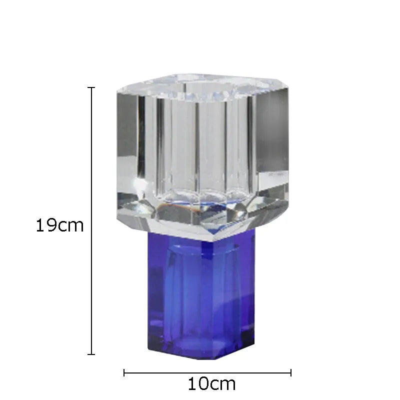 Jarrón de cristal transparente DecorBites™ para plantas en maceta y arreglos florales