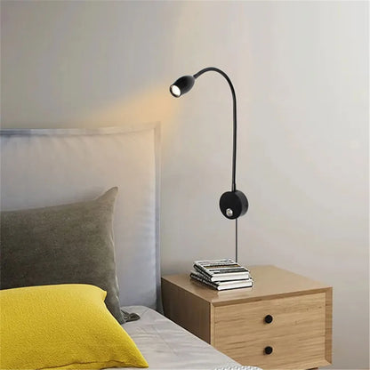 DecorBites™ LED Reading Light with Dimmable Switch, 3 Color Modes, 10 Brightness Levels