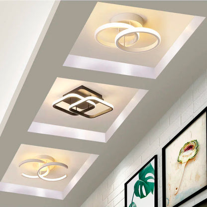 DecorBites™ LED Ceiling Lights: Modern Home Lighting for Bedroom Living Room Corridor Balcony
