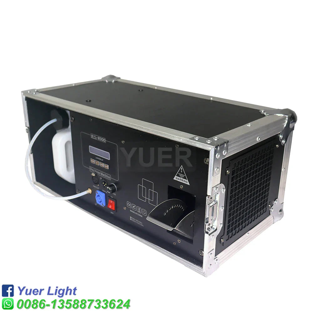 Máquina de humo DecorBites™ de 2000 W con control remoto DMX para ambientar fiestas con DJ