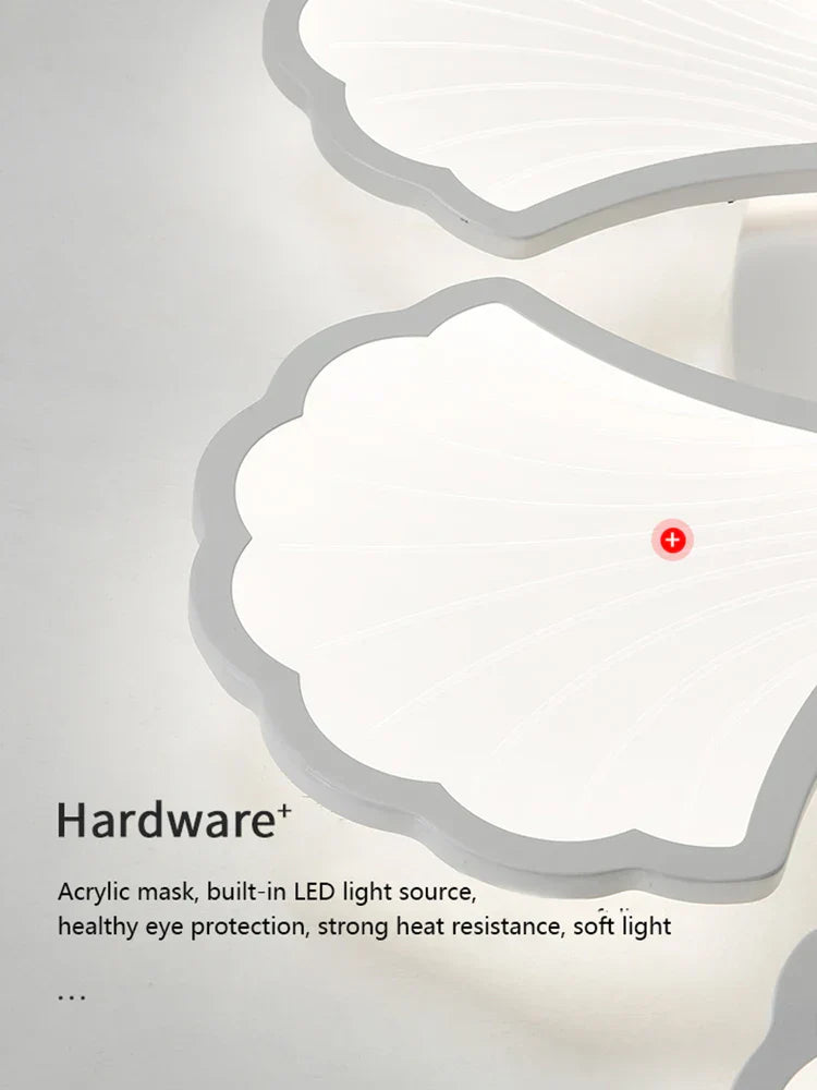 ديكوربايتس™ مصباح سقف LED من الجنكة بيلوبا قابل للتعتيم، وحدات إضاءة داخلية حديثة بسيطة