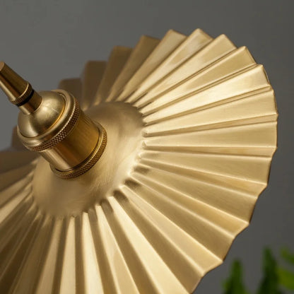Decorbites™ Messing-Falten-LED-Hängeleuchten für Vintage-Loft-Dekoration und Beleuchtung