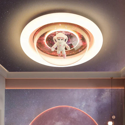 Lámparas de techo LED DecorBites™ con forma de astronauta para la habitación de los niños y el dormitorio