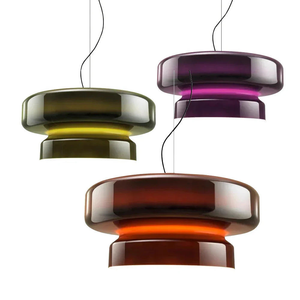 DecorBites™ Large Glass Pendant Light Dining Table Kitchen Island Lamp