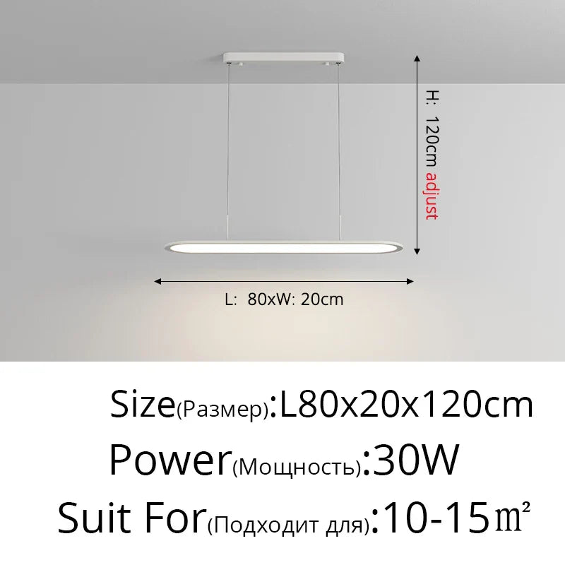 DecorBites™ LED Pendant Lights: Modern Hanging Lamps for Home Decor and Indoor Lighting