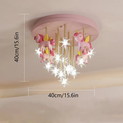 DecorBites™ Anime Animal Ceiling Light for Kids' Room Decor