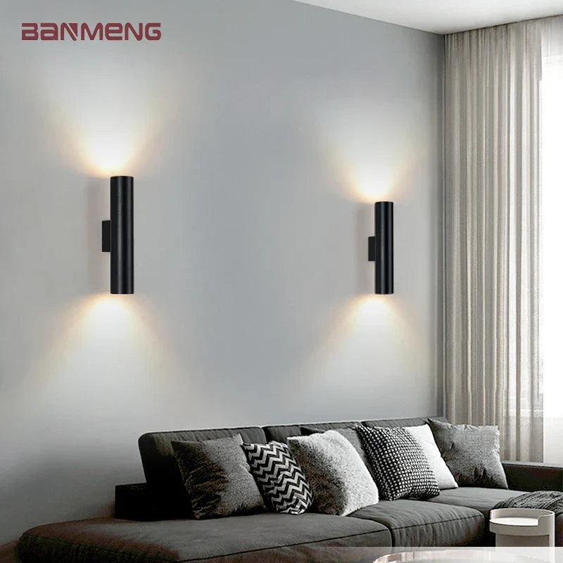 DecorBites™ COB LED Wall Lamp | Up & Down Lighting Sconces | Indoor Home Decor