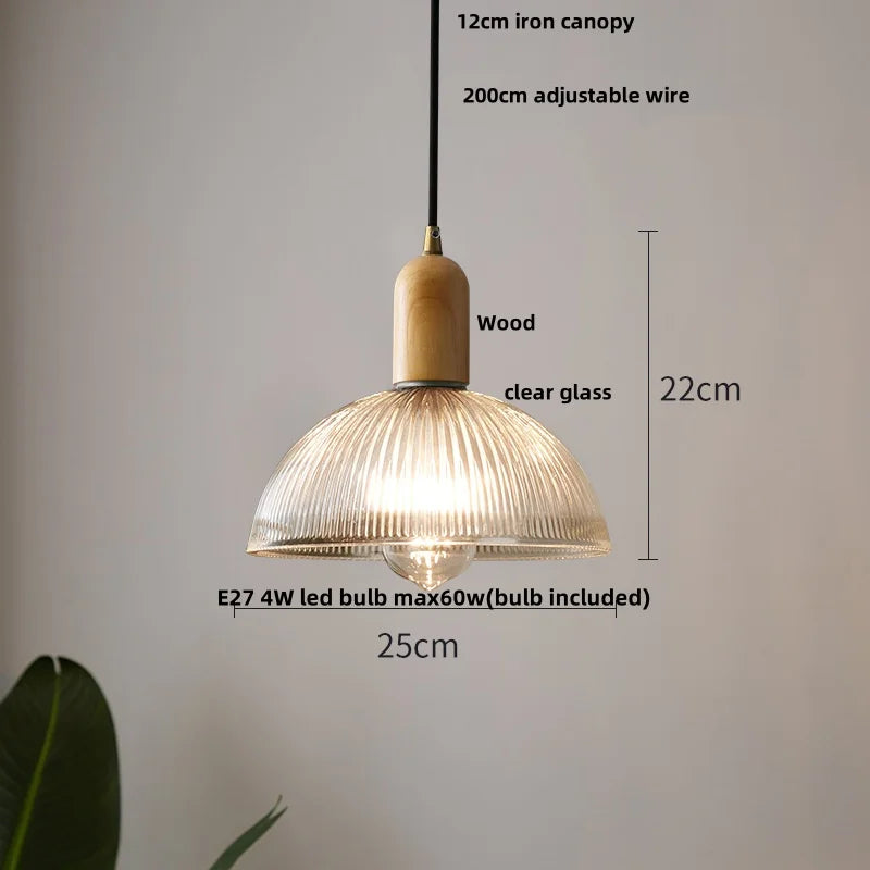 Lámpara colgante de cristal LED DecorBites™ para decoración moderna del hogar