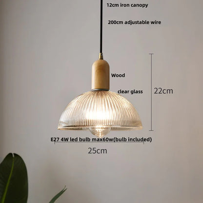 Lámpara colgante de cristal LED DecorBites™ para decoración moderna del hogar