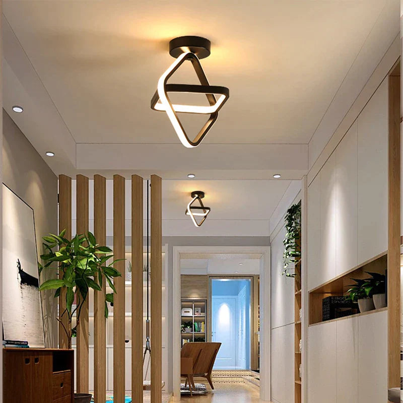 Decorbites™ Lámpara de Techo LED Moderna de Araña para Dormitorio, Decoración Interior, Iluminación de Montaje Superficial