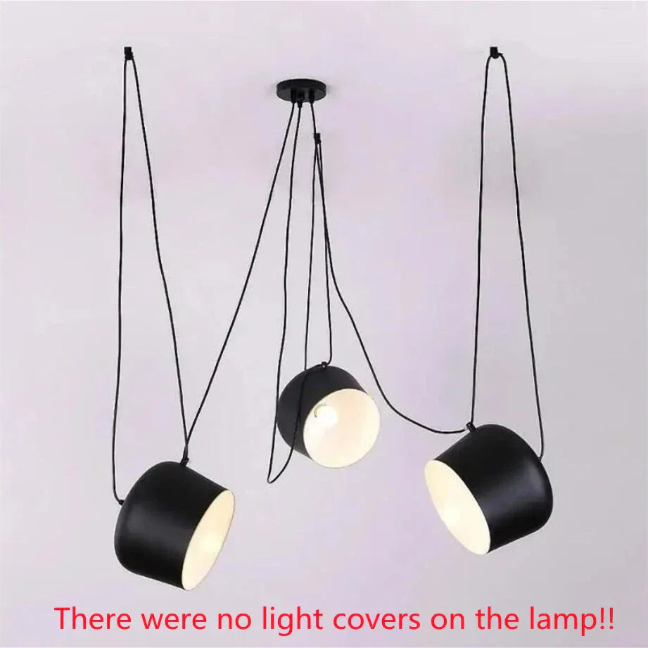 DecorBites™ Industrial Spider Pendant Lamp for Living Room, Bedroom, Kitchen - Nordic Style