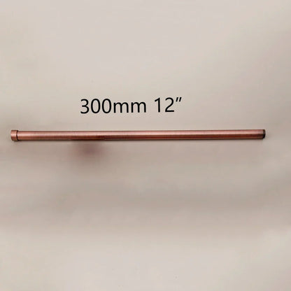 DecorBites™ Golden Black Stainless Steel Round Shower Arm for Bathroom with Extension Arm