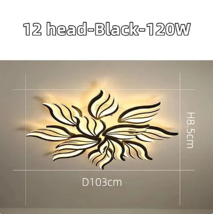 DecorBites™ LED Panel Ceiling Light Dimmable Fixture for Modern Bedroom, Living Room, Kitchen