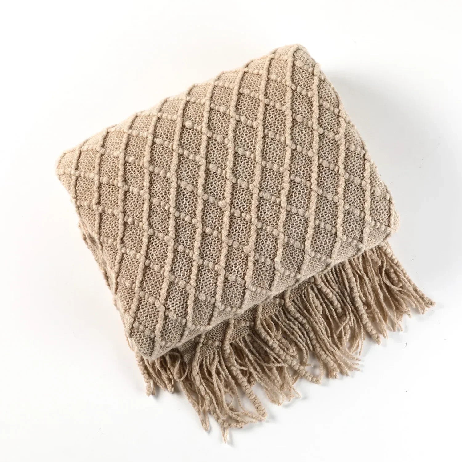 Nordic Wool Throw Blanket