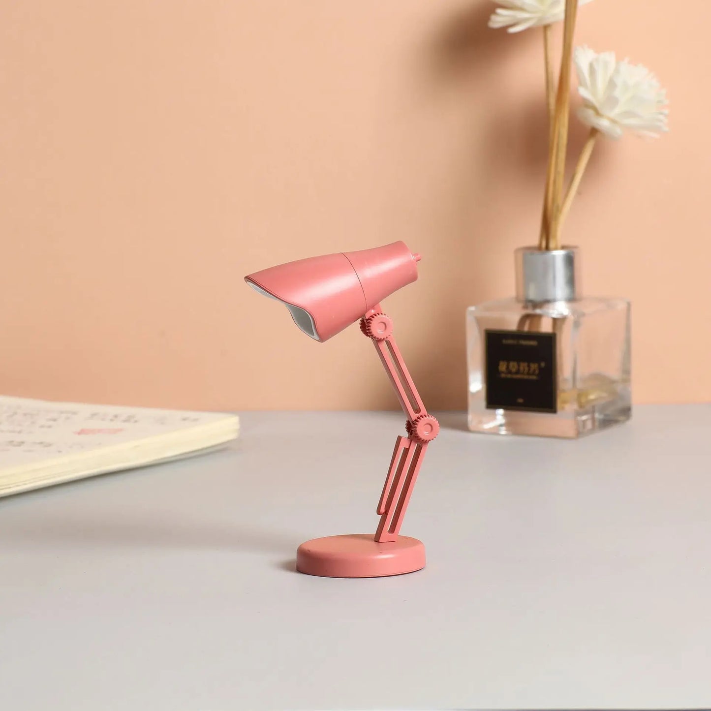 DecorBites™ LED Mini Desk Lamp with Clip, Foldable Design, Magnetic Base, Eye Protection, for Bedroom & Study