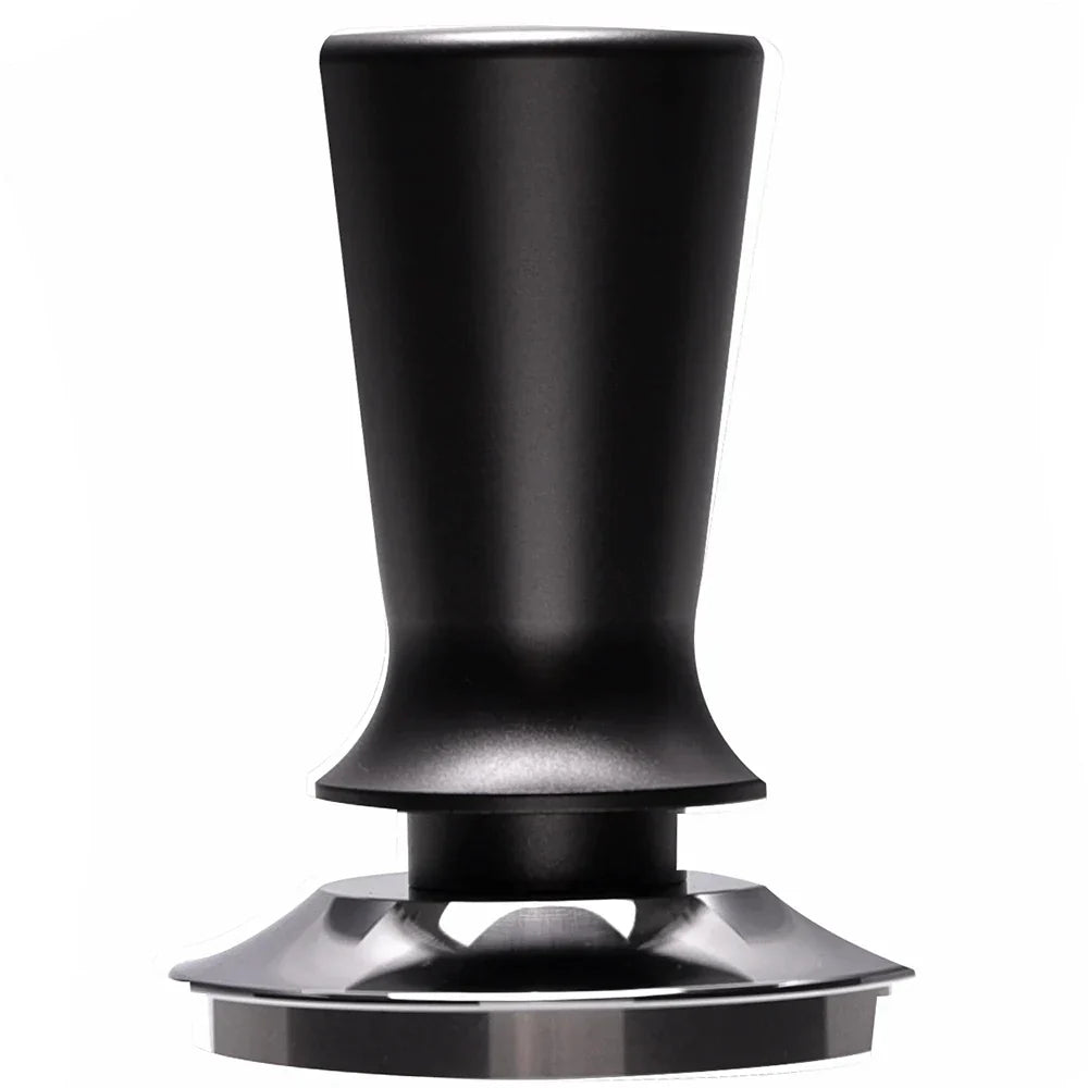 DecorBites™ 51/53/58mm Calibrated Espresso Coffee Tamper with Spring Handle & Stainless Steel Base