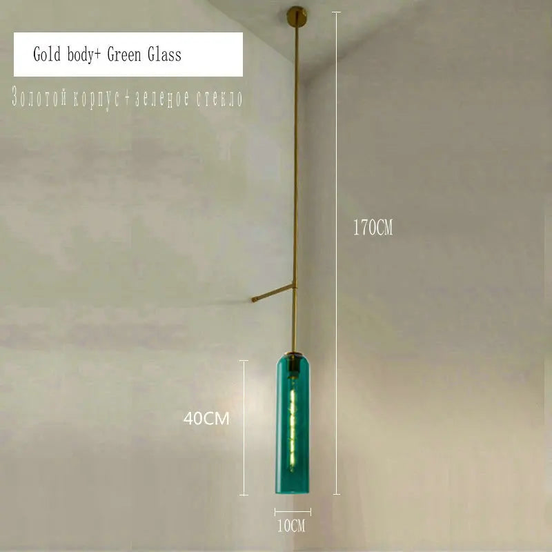 DecorBites™ E27 Glass Wall Light in Smoke Gray Amber Milky White Green for Bedroom Living Room