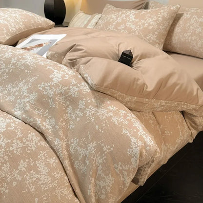 طقم سرير DecorBites™ قطني بثلاث طبقات، مكون من 3 قطع - ناعم، قابل للتهوية، ومريح