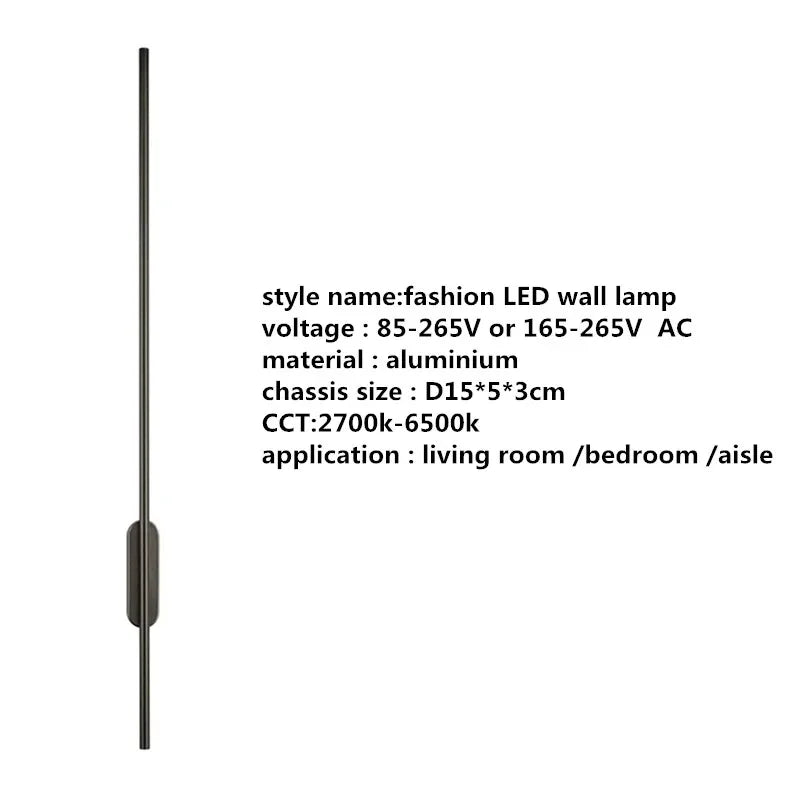 Decorbites™ Tubo LED Lineal de Pared para Decoración del Hogar