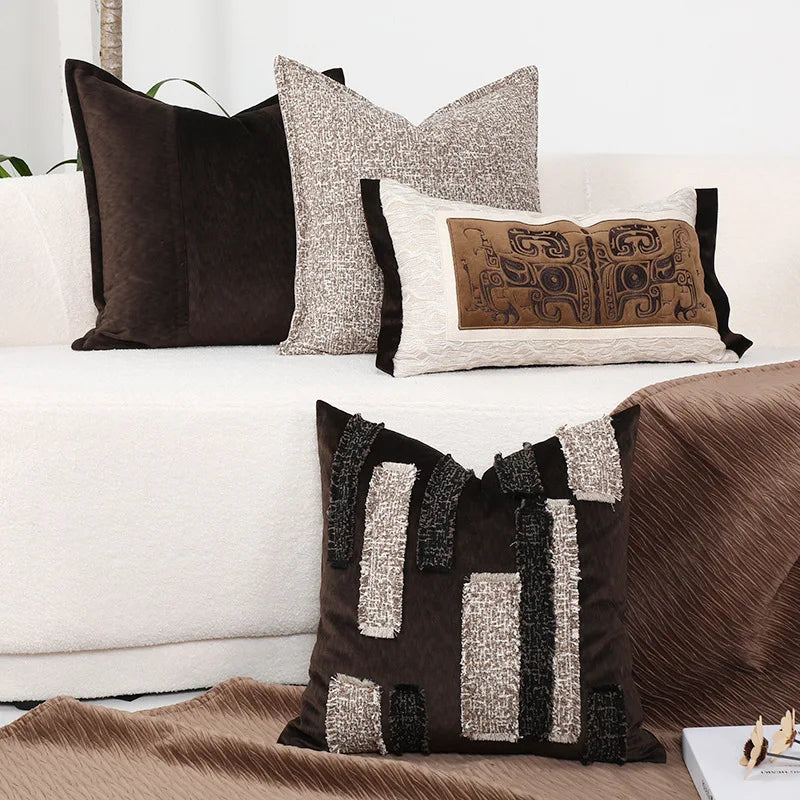 Funda de Almohada Boho de Alta Gama Decorbites™ 45x45cm