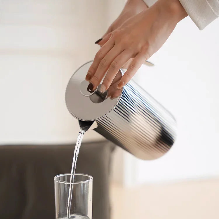 DecorBites™ Large-Capacity Glass Teapot for Home Luxe Brewing