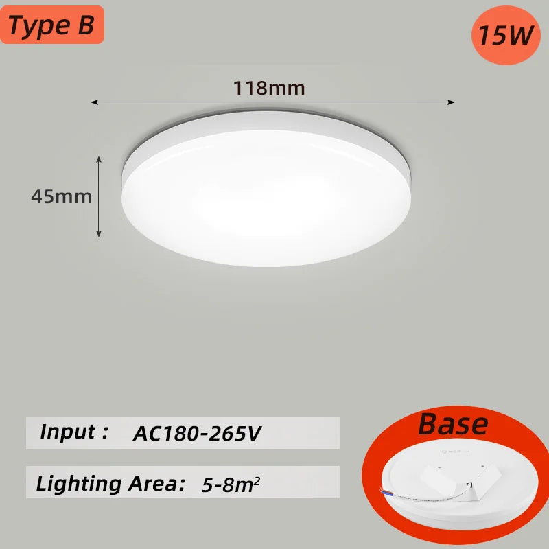 Ultrathin LED Ceiling Fixture
