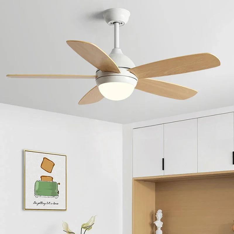 DecorBites™ Kids Ceiling Fan with Light and Remote Control, 3-Speed, 5-Blade Helicopter Design