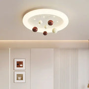 Lámpara de Araña en la Nube para Niños Decorbites™ para la Habitación de los Niños, Espectro Completo, para Niños y Niñas, Estilo Crema