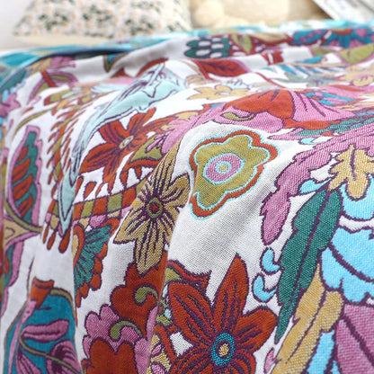 DecorBites™ Japanese Cotton Gauze Summer Blanket - Luxury Soft Quilt and Sofa Towel for Adults