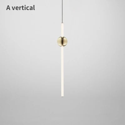 DecorBites™ Glass Pendant Lights: Modern Long Hanging Lamps for Kitchen, Dining Room, and Shop