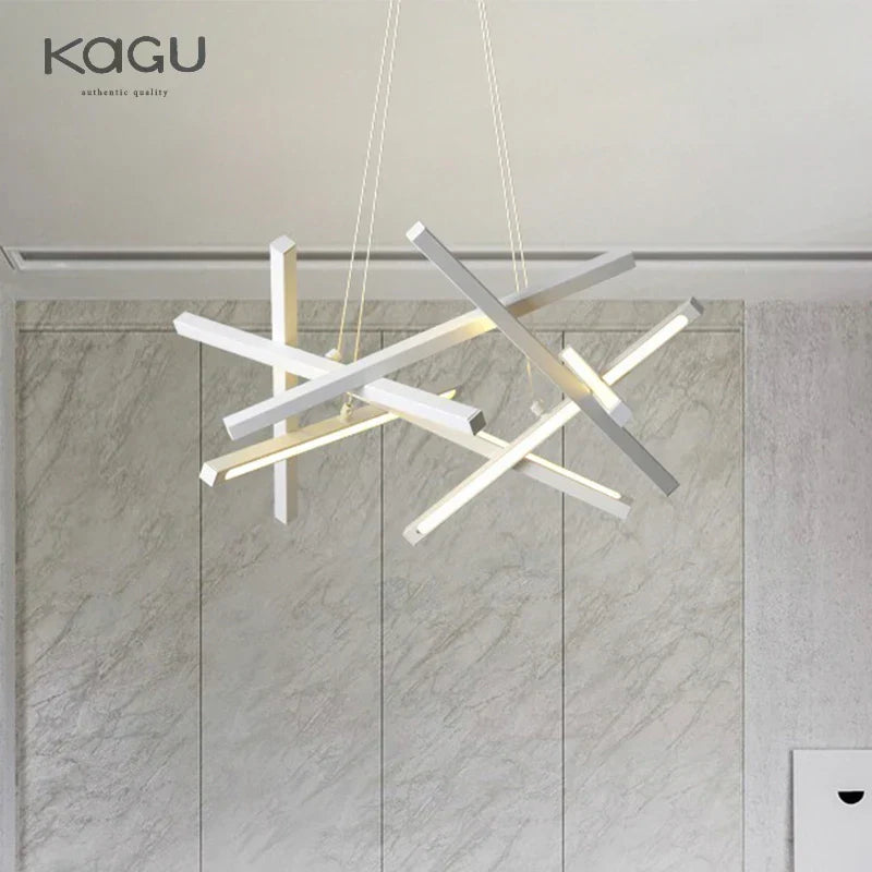 DecorBites™ LED Chandelier Remote Control Ceiling Pendant Light for Living Room, Dining Room, Bedroom