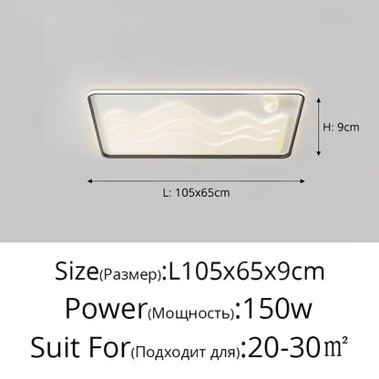 DecorBites™ LED Chandelier: Modern Lighting Fixture for Home Decor, White Lustre Lights