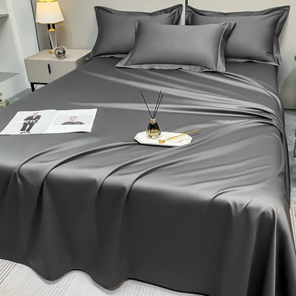 Decobites Premium Egyptian Cotton Flat Sheet in Various Sizes & Colors