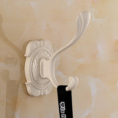 DecorBites™ Gold Chrome Wall Hooks, Clothes Hanger, Towel Coat Robe Hook Set