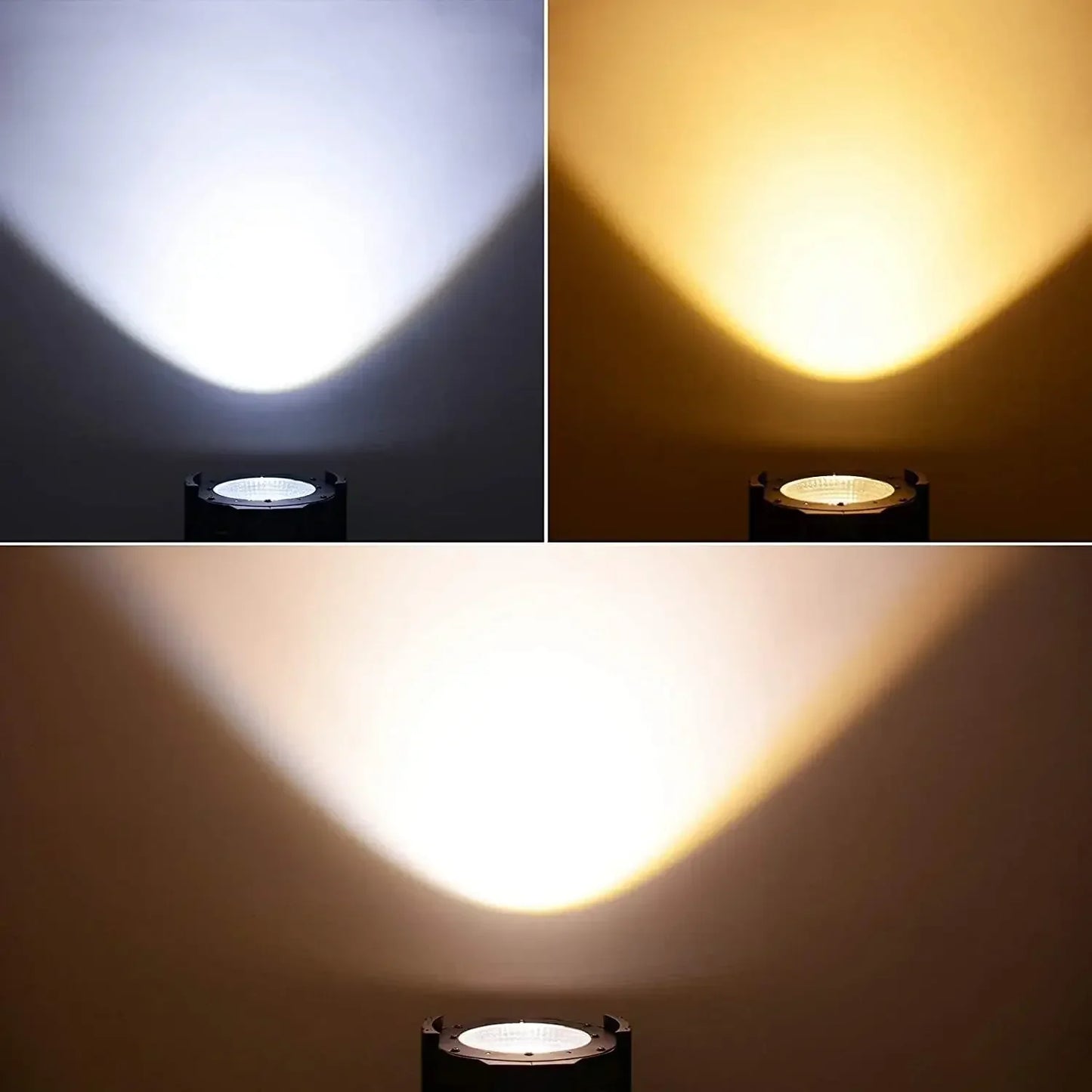 Decorbites™ Großer Wagen 200W COB Bühnenbeleuchtung Warm-/Kaltweiß mit Sound-/Auto-Steuerung - Party-Licht
