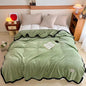 Decobites Milk Velvet Coral Fleece Blanket for Sofa & Bed - Warmth Throw