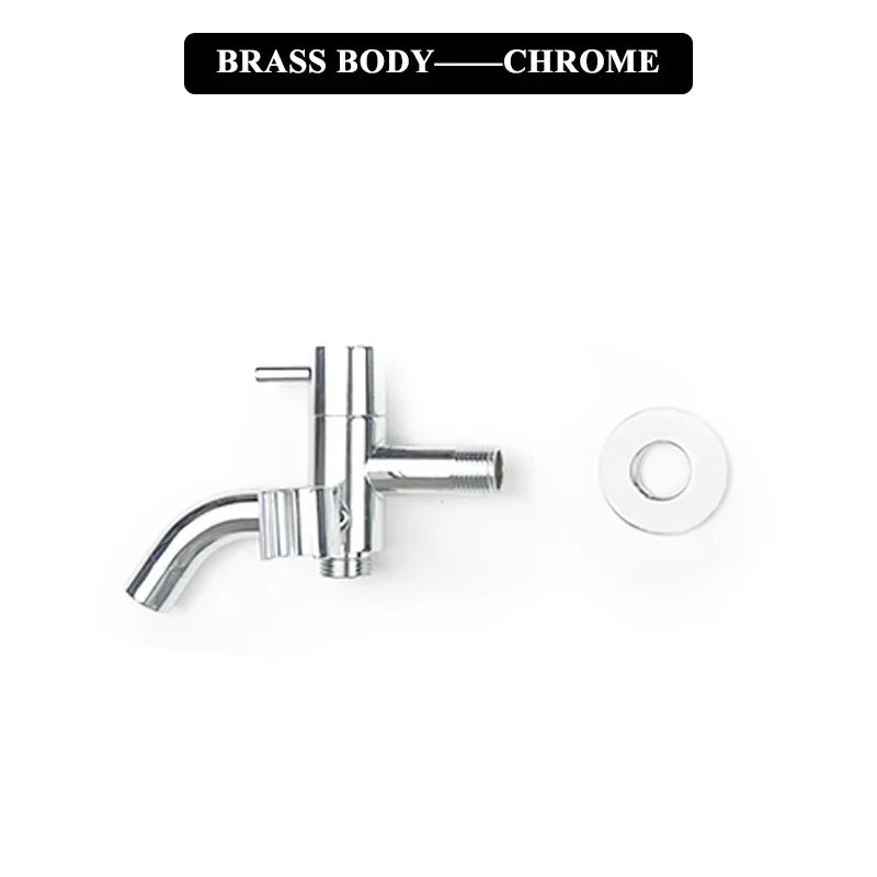 DecorBites™ Brass Dual Purpose Bidet Faucet Set for Bathroom Sprayer and Shower