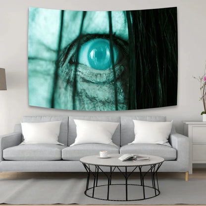 DecorBites™ Bohemian Sadakos Wall Tapestry: Scary Halloween Room Decor Fabric Tapestry